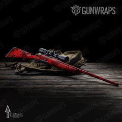 Prym1 Camo Red Rifle Gun Skin Vinyl Wraps