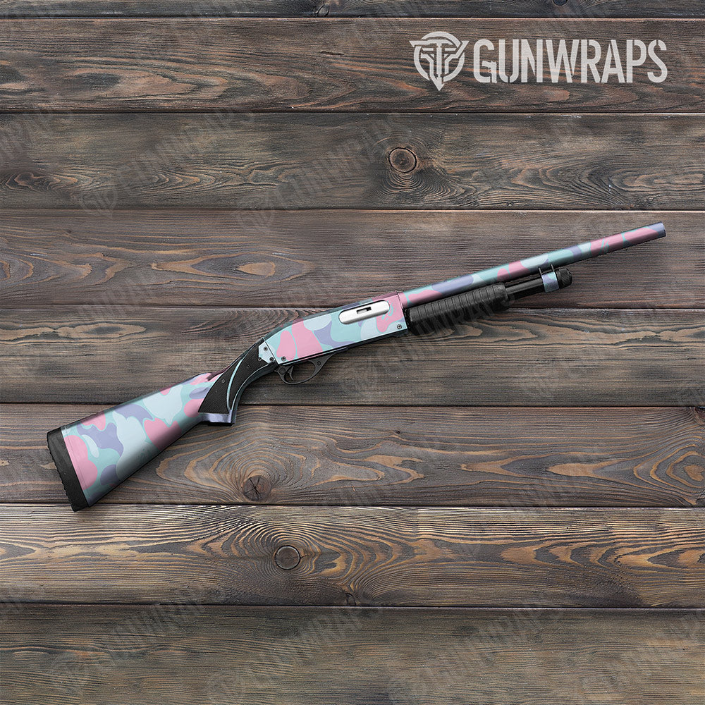Bape Cotton Candy Shotgun Gun Skin Vinyl Wraps