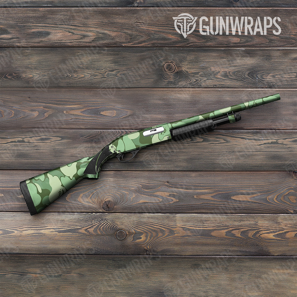 Bape Pistachio Shotgun Gun Skin Vinyl Wraps