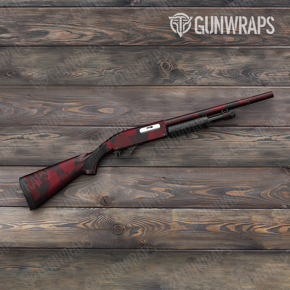 Bape Vampire Red Shotgun Gun Skin Vinyl Wraps