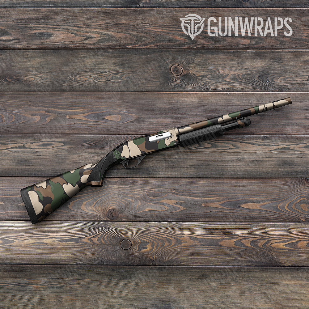 Bape Woodland Shotgun Gun Skin Vinyl Wraps