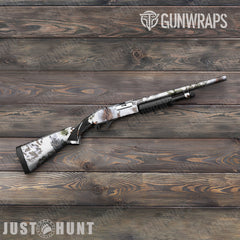 Just Hunt Great White North Shotgun Gun Skin Vinyl Wraps