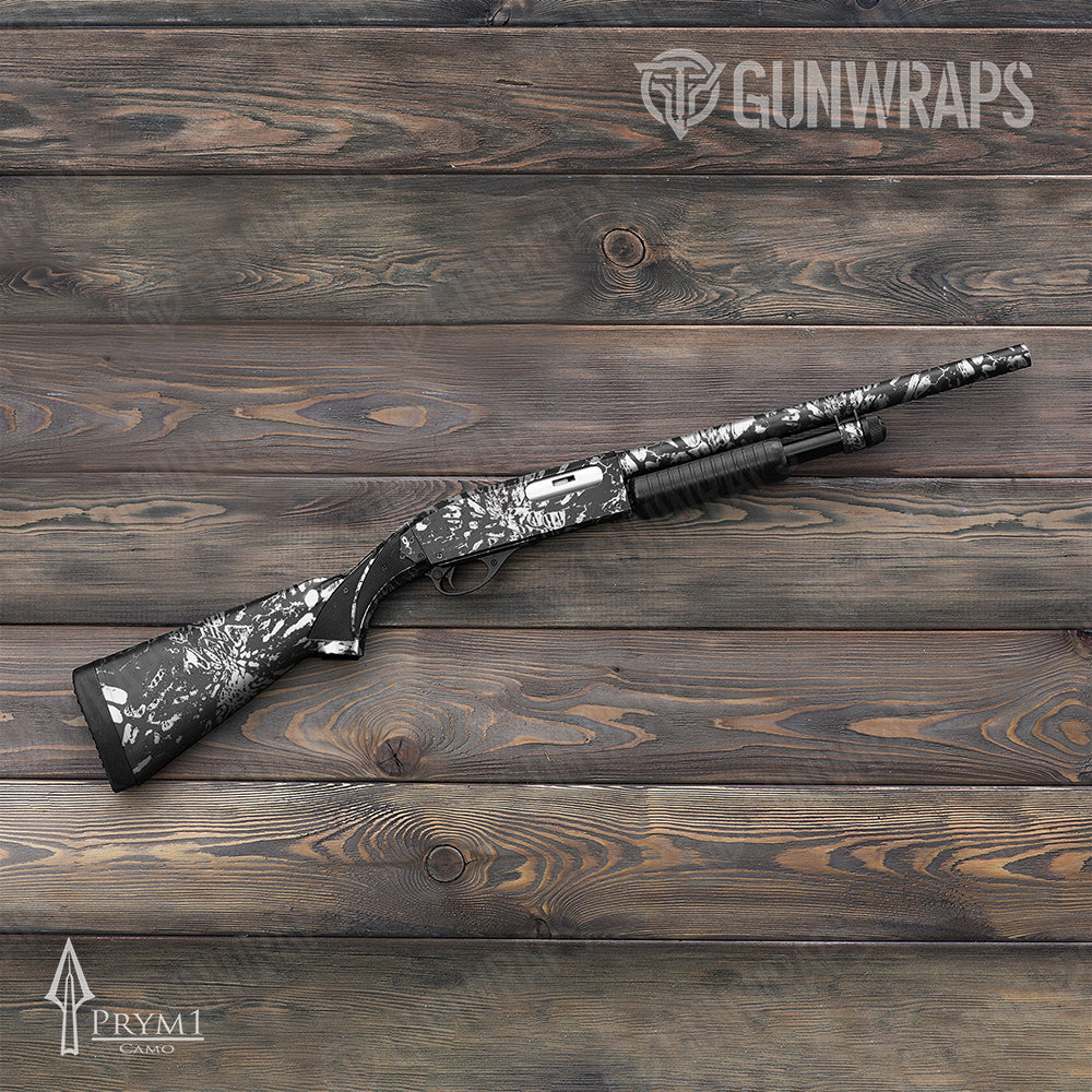 Prym1 Camo Black Ice Shotgun Gun Skin Vinyl Wraps