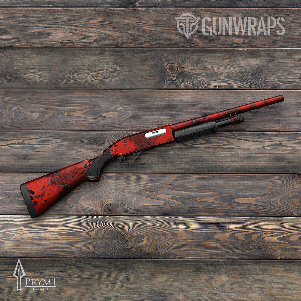 Prym1 Camo Red Hunt Shotgun Gun Skin Vinyl Wraps