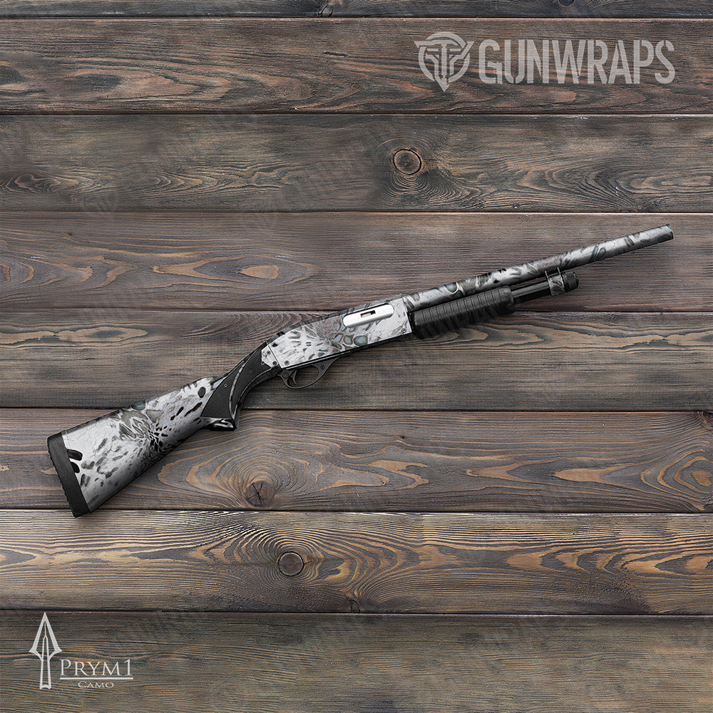 Prym1 Camo Silver Mist Shotgun Gun Skin Vinyl Wraps