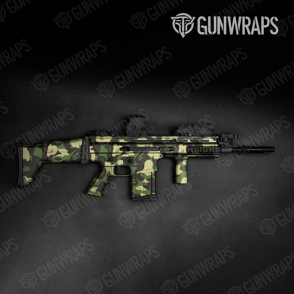 Bape Jungle Tactical Gun Skin Vinyl Wraps
