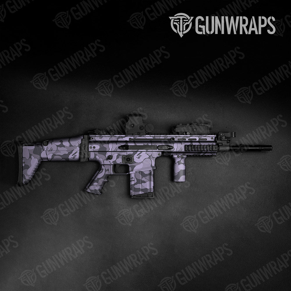 Bape Lilac Tactical Gun Skin Vinyl Wraps