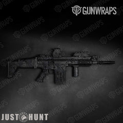 Just Hunt Deceptive Camo Darkened Tactical Gun Skin Vinyl Wraps