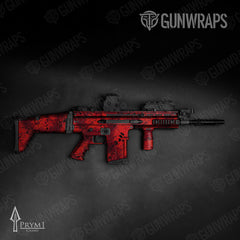 Prym1 Camo Red Tactical Gun Skin Vinyl Wraps