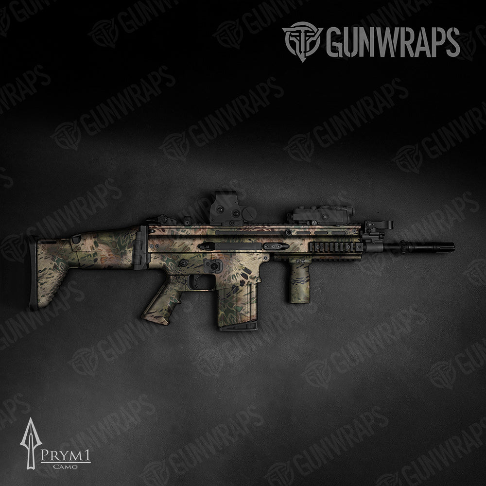 Prym1 Camo Throw Back Tactical Gun Skin Vinyl Wraps