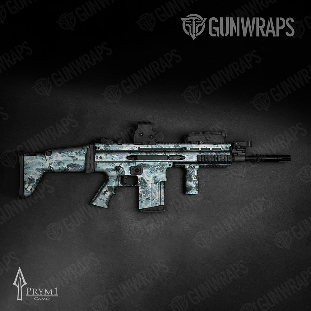 Prym1 Stream Sea Foam Tactical Gun Skin Vinyl Wraps