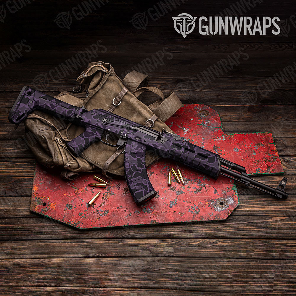 Old School Duck Darkwing AK-47 Gun Skin Vinyl Wraps