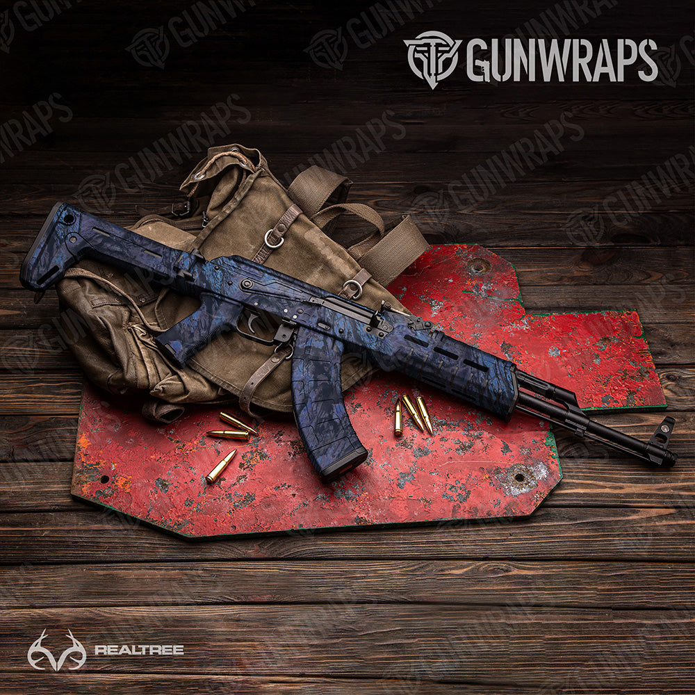AK-47 Realtree Aspect Cobia Camo Gun Skin Vinyl Wrap
