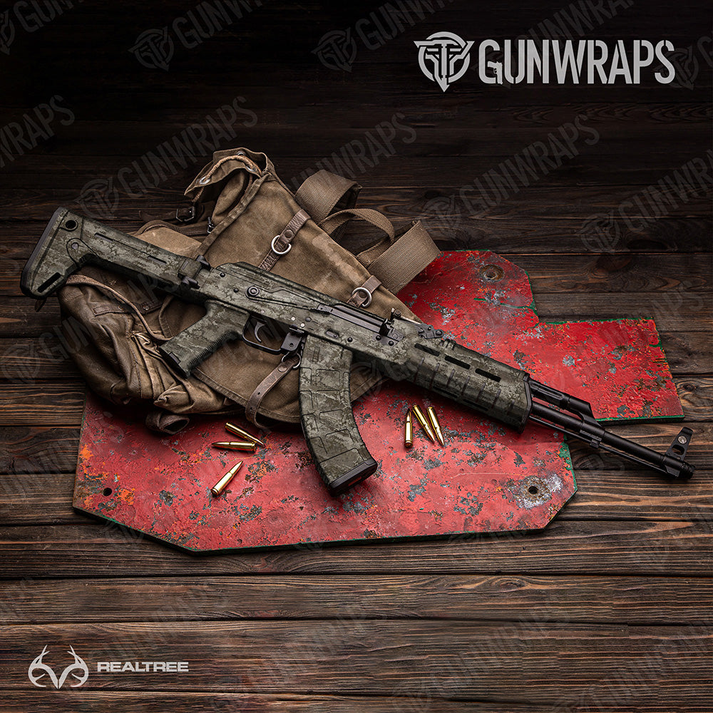AK-47 Realtree Tacvantage Camo Gun Skin Vinyl Wrap