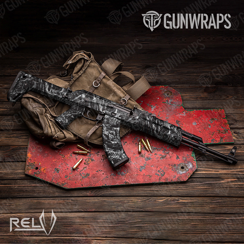 AK 47 X1 RELV Medusa Camo Gun Skin Vinyl Wrap