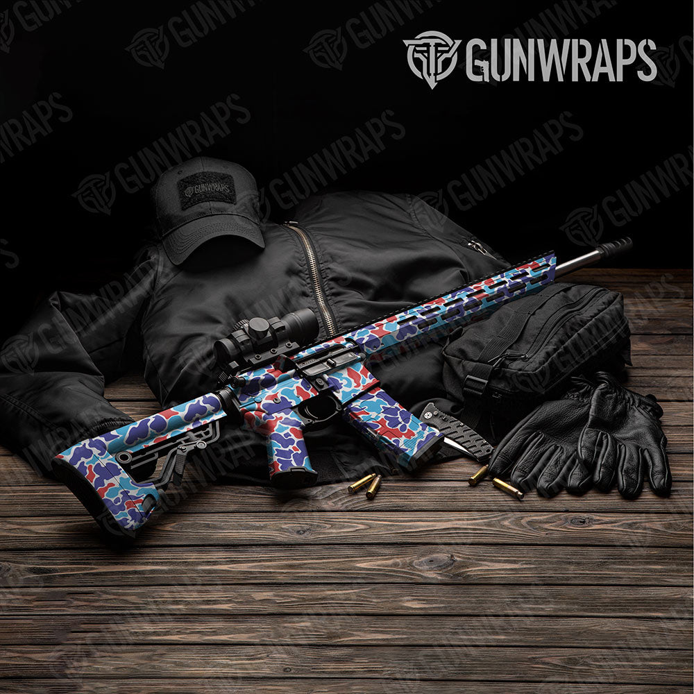 Old School Duck M Series AR-15 Gun Skin Vinyl Wraps