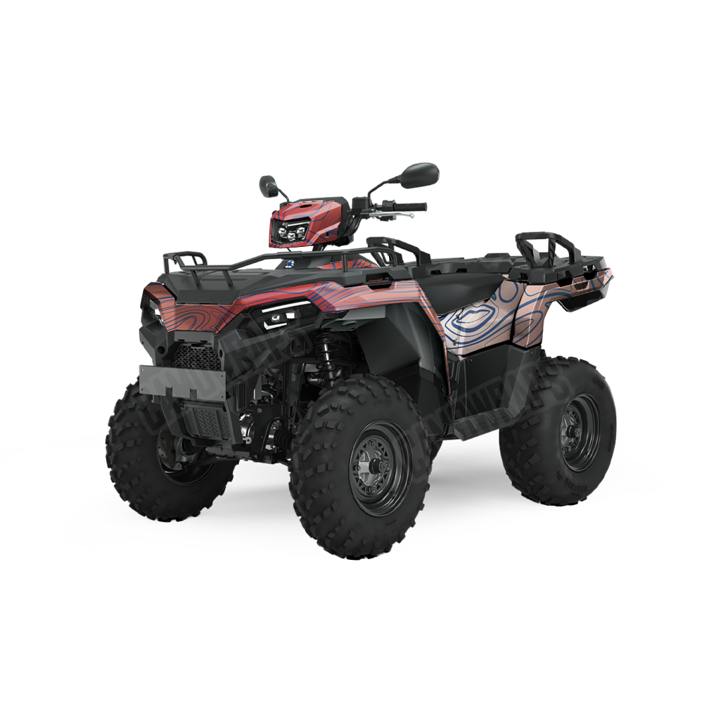 Damascus Patriot ATV Camo Vinyl Wrap