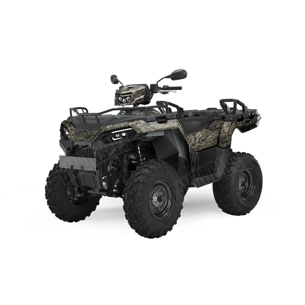 Digital Militant Blood Camo ATV Vinyl Wrap