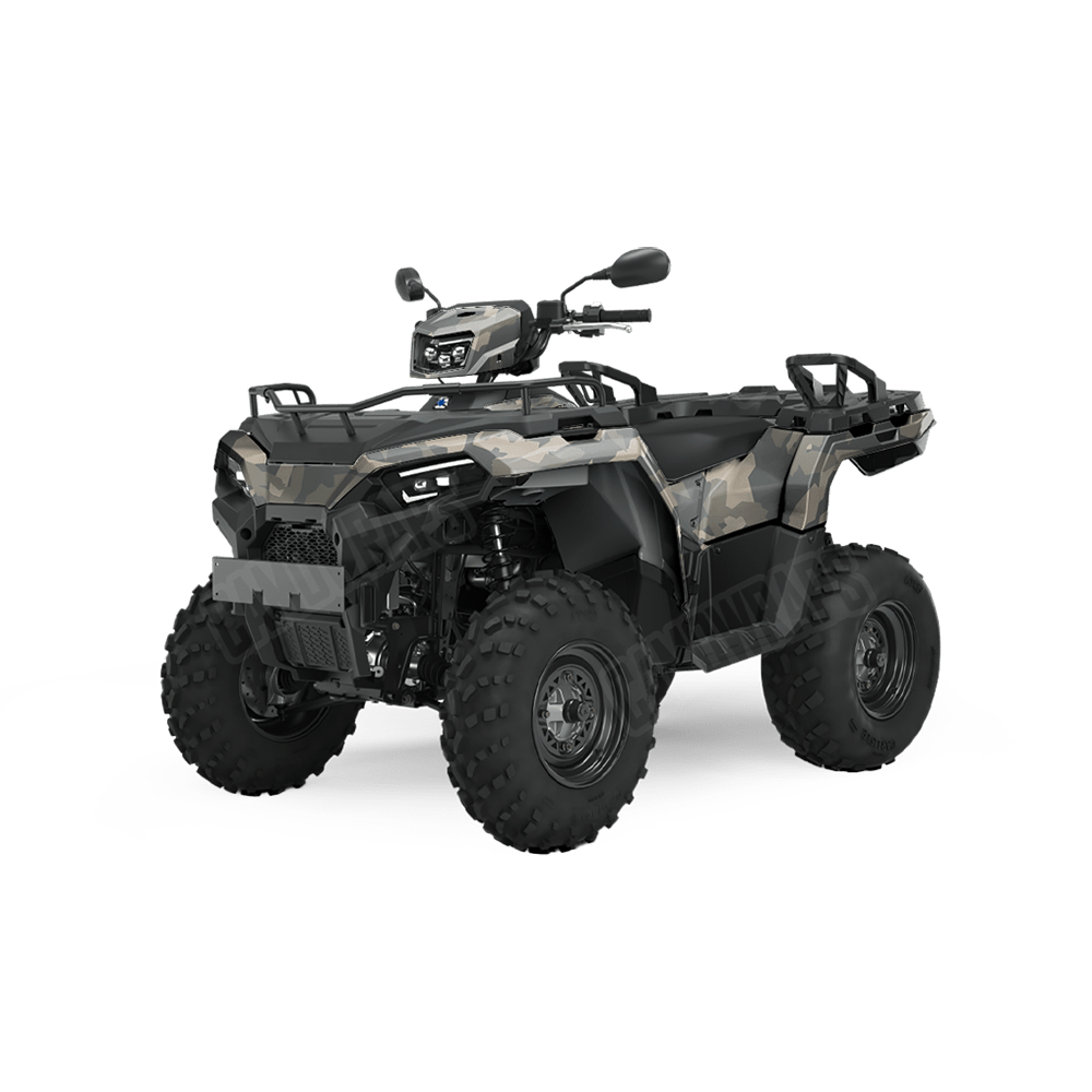 Erratic Army Camo ATV Vinyl Wrap