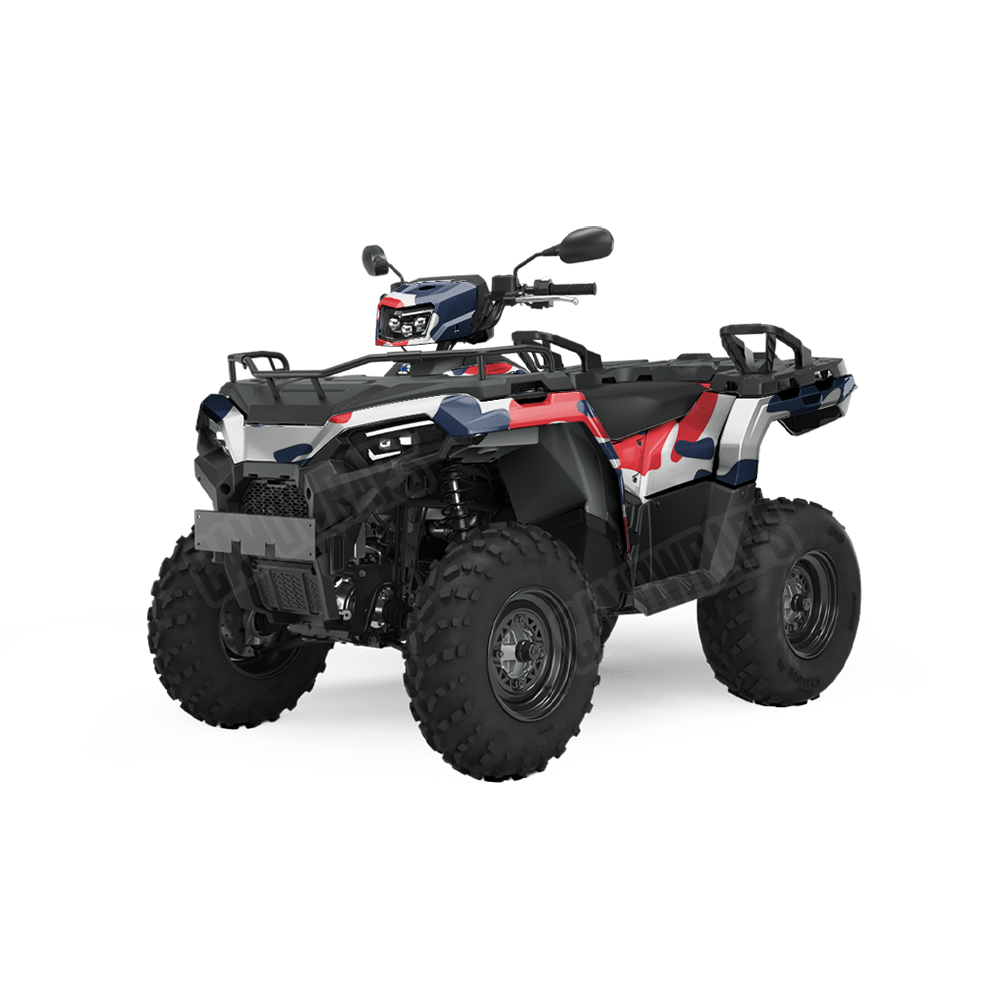 Jumbo Classic America Camo ATV Vinyl Wrap