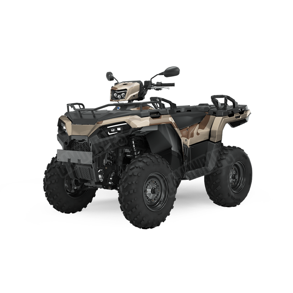Jumbo Classic Desert Camo ATV Vinyl Wrap