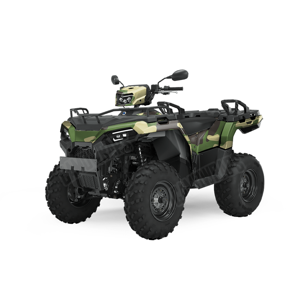 Jumbo Classic Jungle Camo ATV Vinyl Wrap