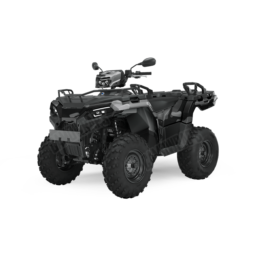 Jumbo Classic Midnight Camo ATV Vinyl Wrap