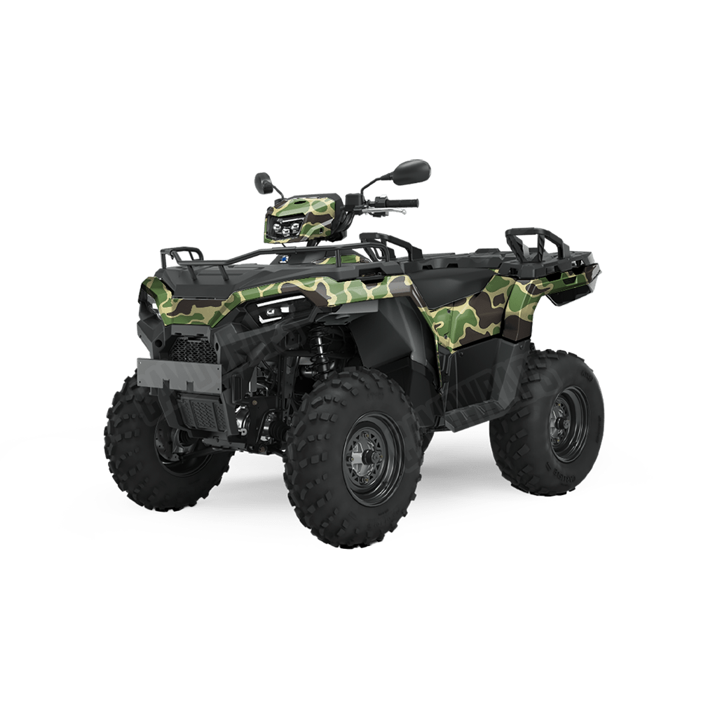 Old School Duck Jungle ATV Wraps