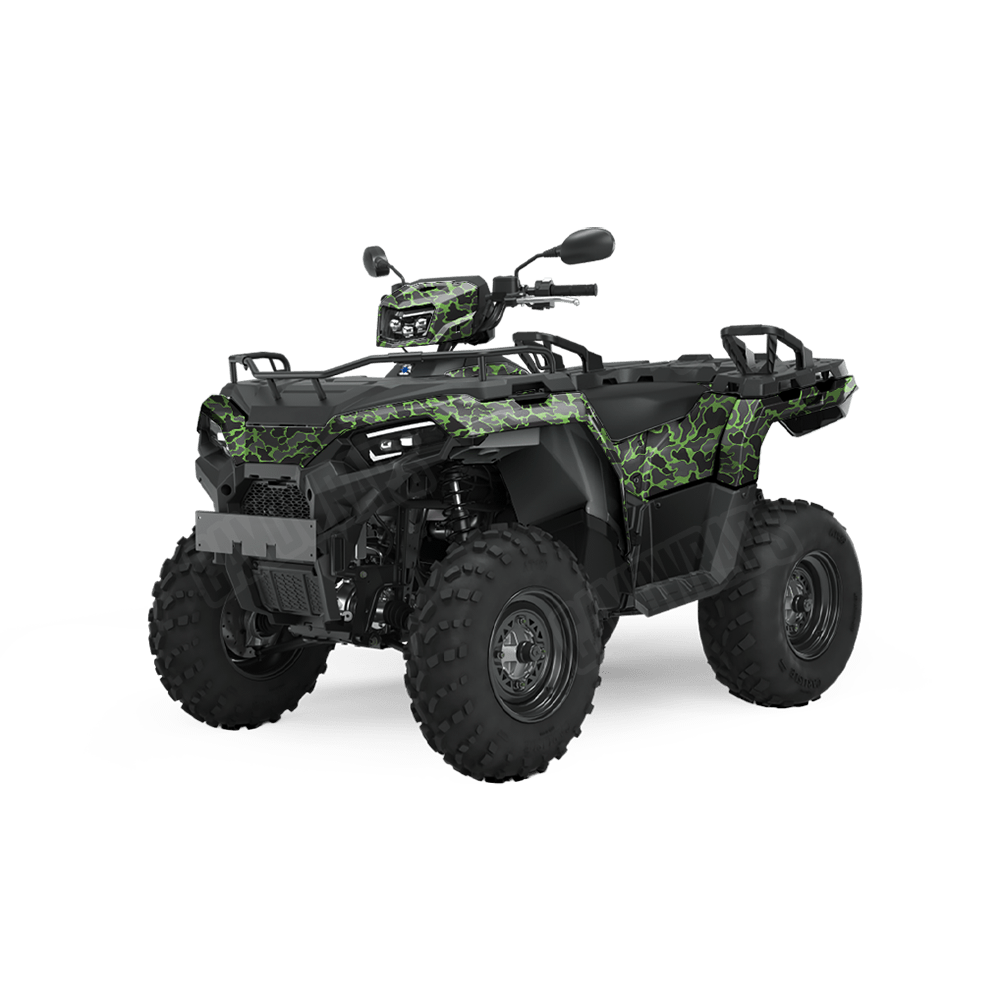 Old School Duck Metro Green ATV Wraps