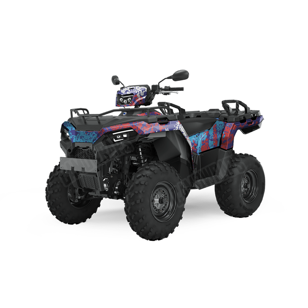 Pasted M Series Camo ATV Vinyl Wrap