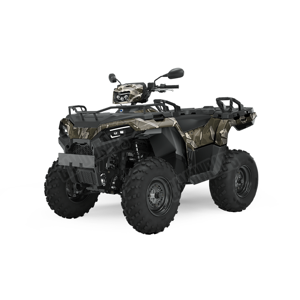 RELV X3 Dynohyde Camo ATV Vinyl Wrap
