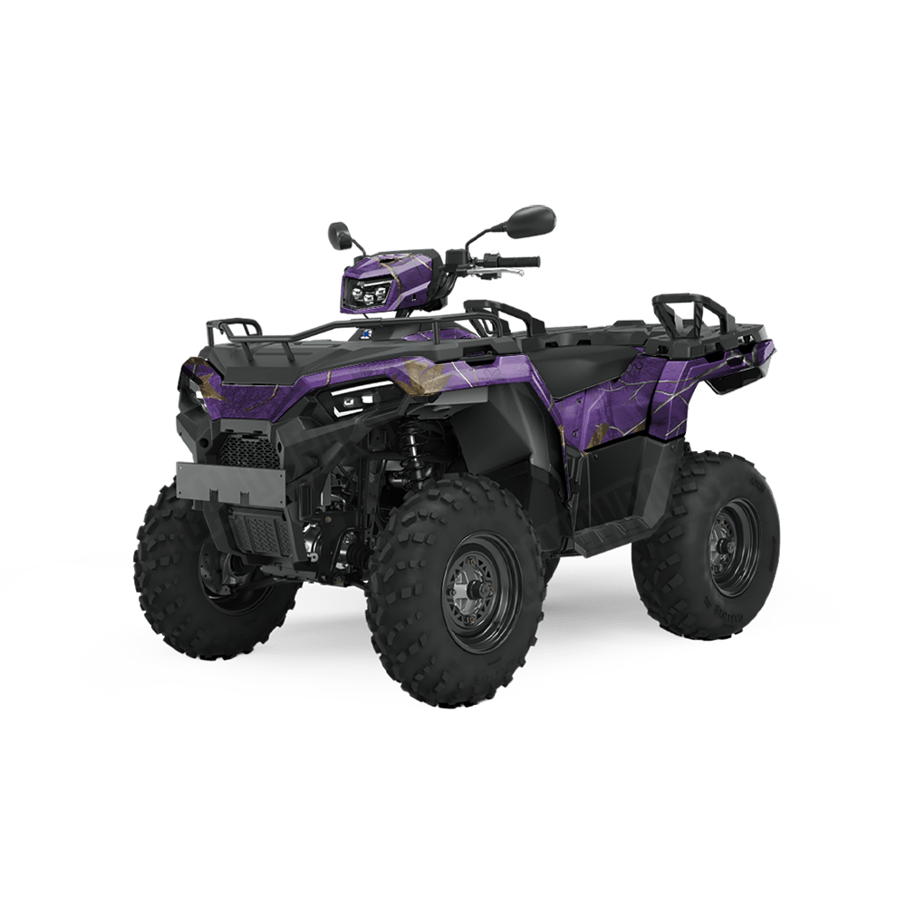 Realtree XTRA Colors Purple ATV Camo Vinyl Wrap