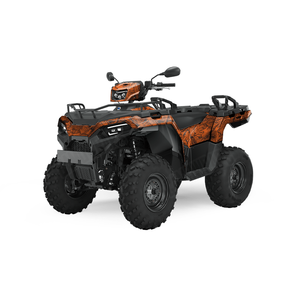 Realtree APX Blaze ATV Camo Vinyl Wrap
