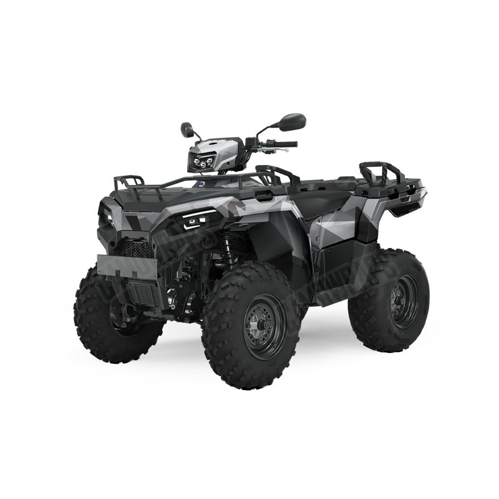Shattered Urban Night ATV Camo Vinyl Wrap
