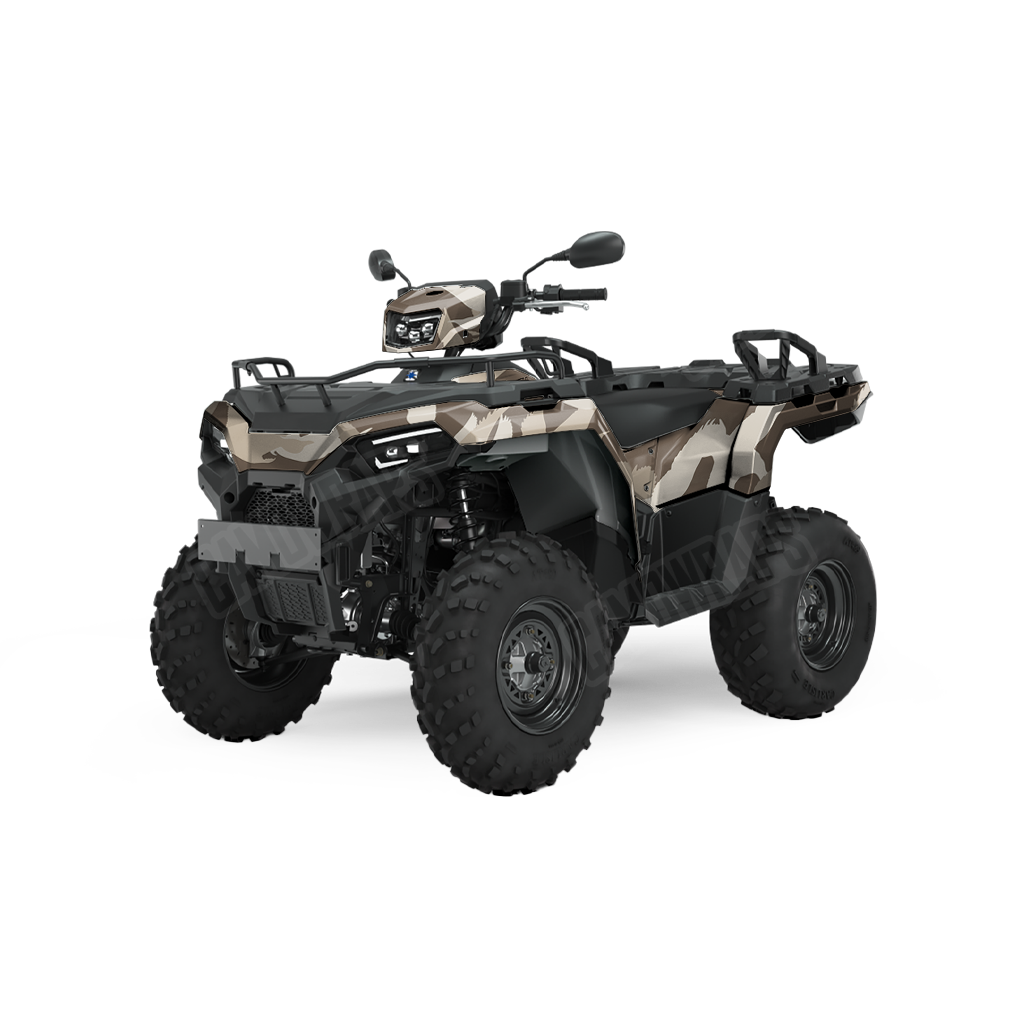 Silhouette Duck ATV Camo Vinyl Wrap