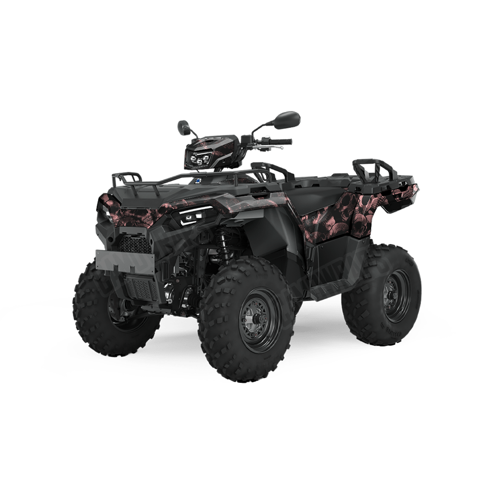 Skull Salmon ATV Wraps