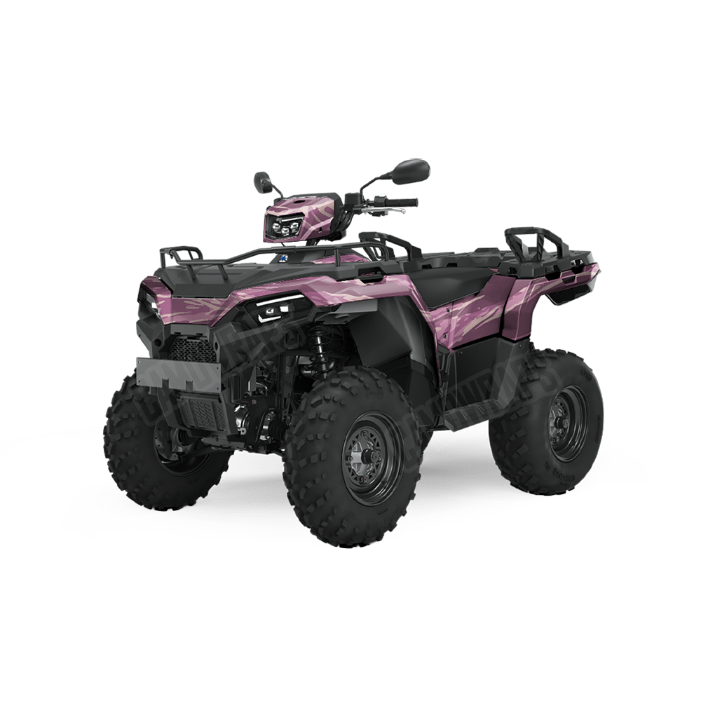 Vietnam Tiger Stripe Floral Camo ATV Vinyl Wrap