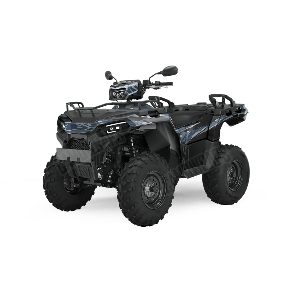 Vietnam Tiger Stripe Navy Camo ATV Vinyl Wrap