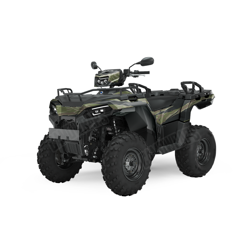 Vietnam Tiger Stripe Original ATV Camo Vinyl Wrap