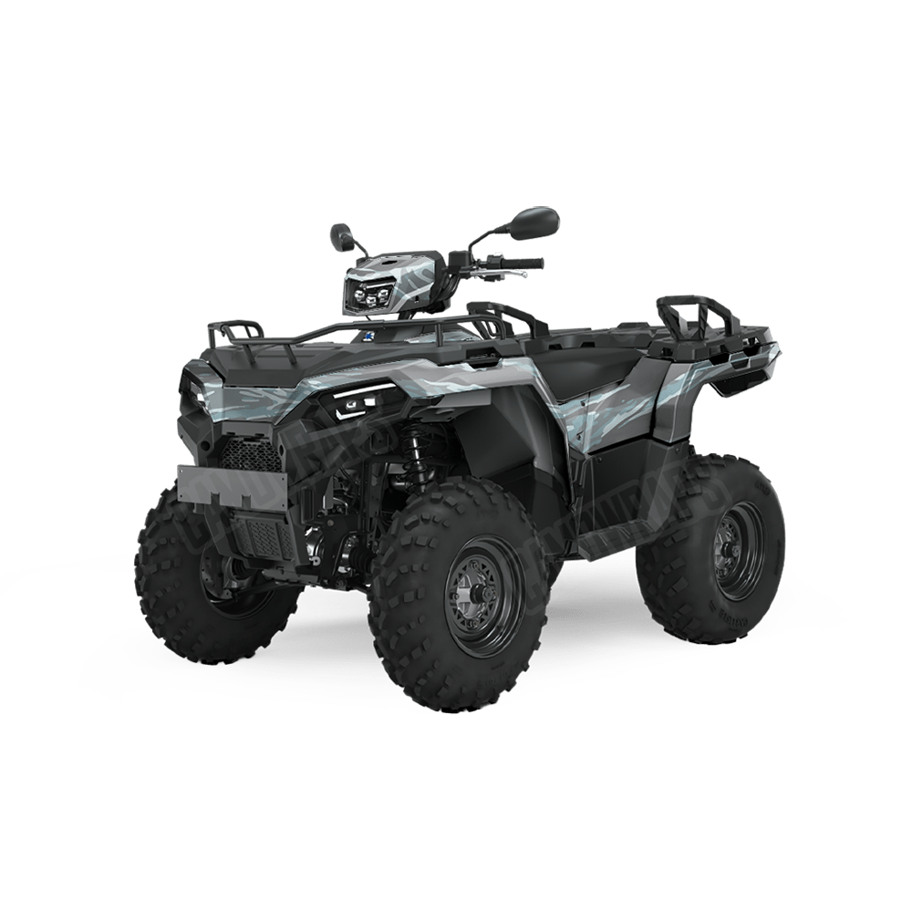 Vietnam Tiger Stripe Overcast Camo ATV Vinyl Wrap