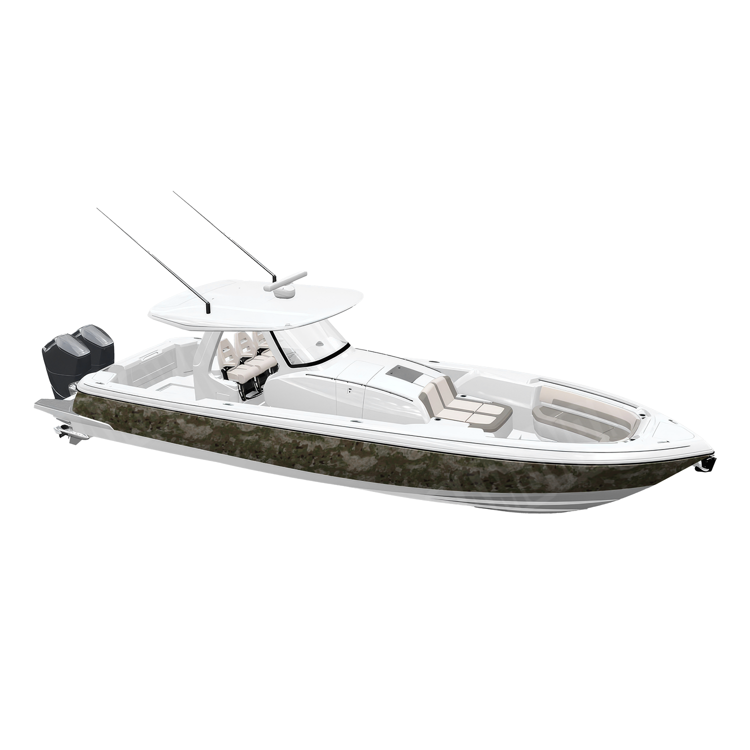 A-TACS U|CON Camo Camo Boat Vinyl Wrap