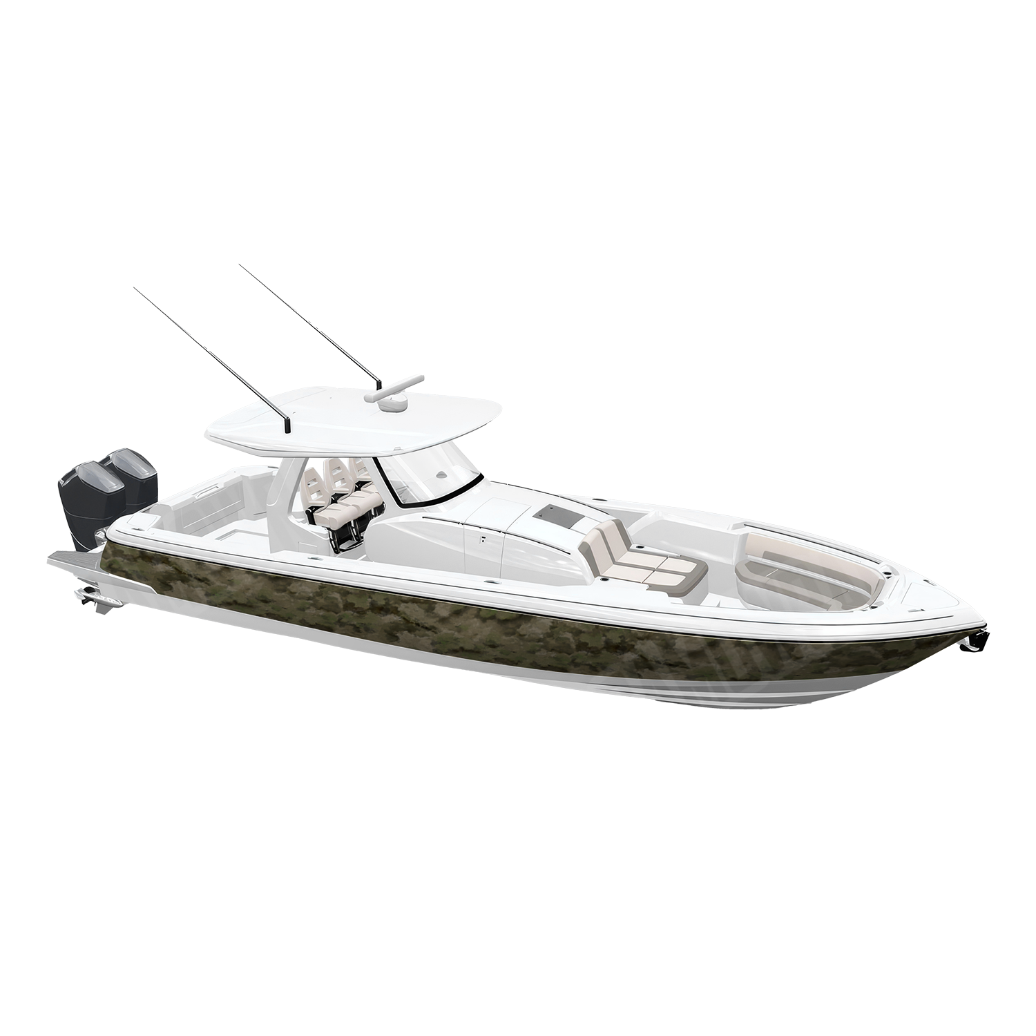 A-TACS iX Camo Boat Vinyl Wrap