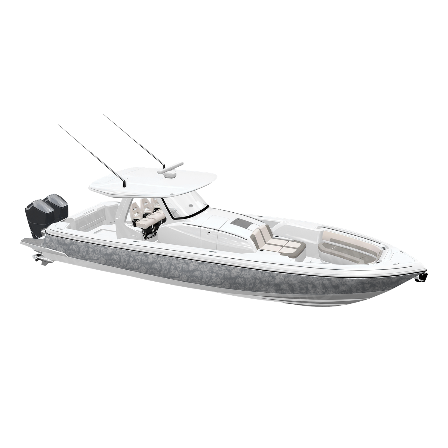 Kryptek Obskura Nivis Camo Boat Vinyl Wrap