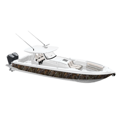 Next Wyld Camo Boat Vinyl Wrap