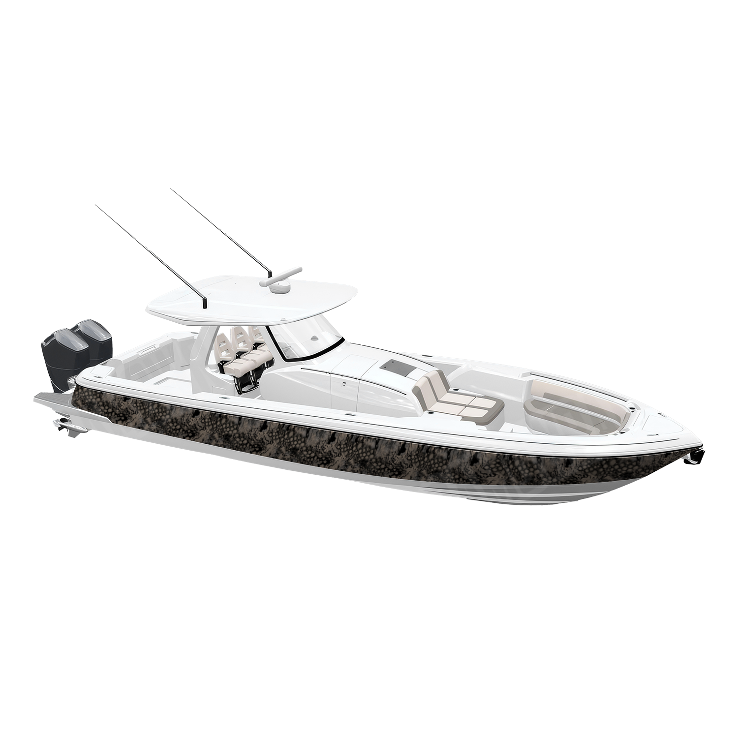 Pulse Apocalyptic Camo Boat Vinyl Wrap
