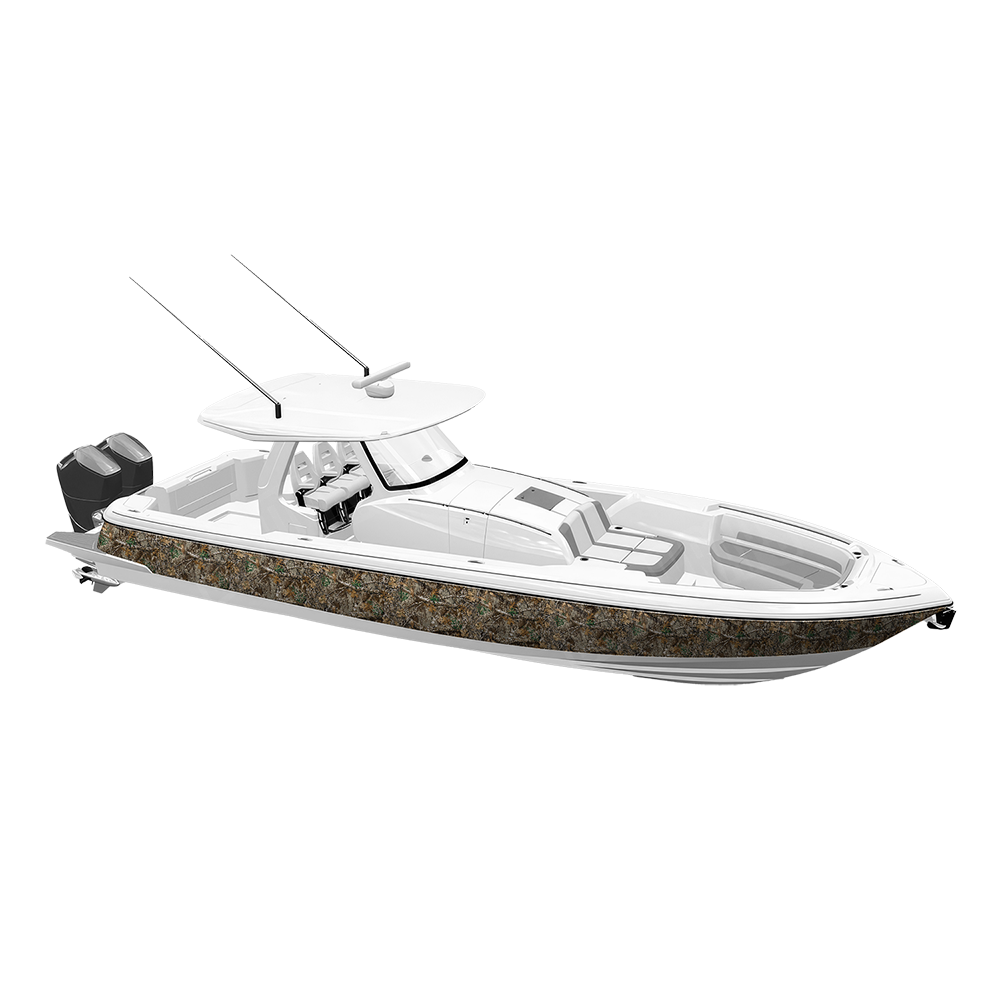 Realtree Edge Camo Boat Vinyl Wrap