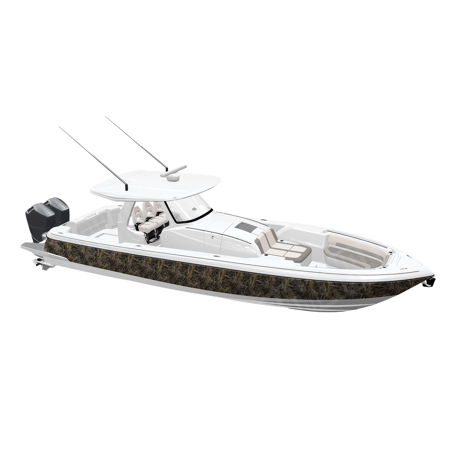 Realtree MAX7 Camo Boat Vinyl Wrap