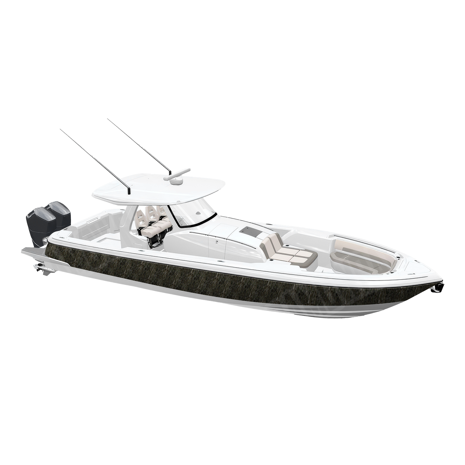 Realtree Original Camo Boat Vinyl Wrap