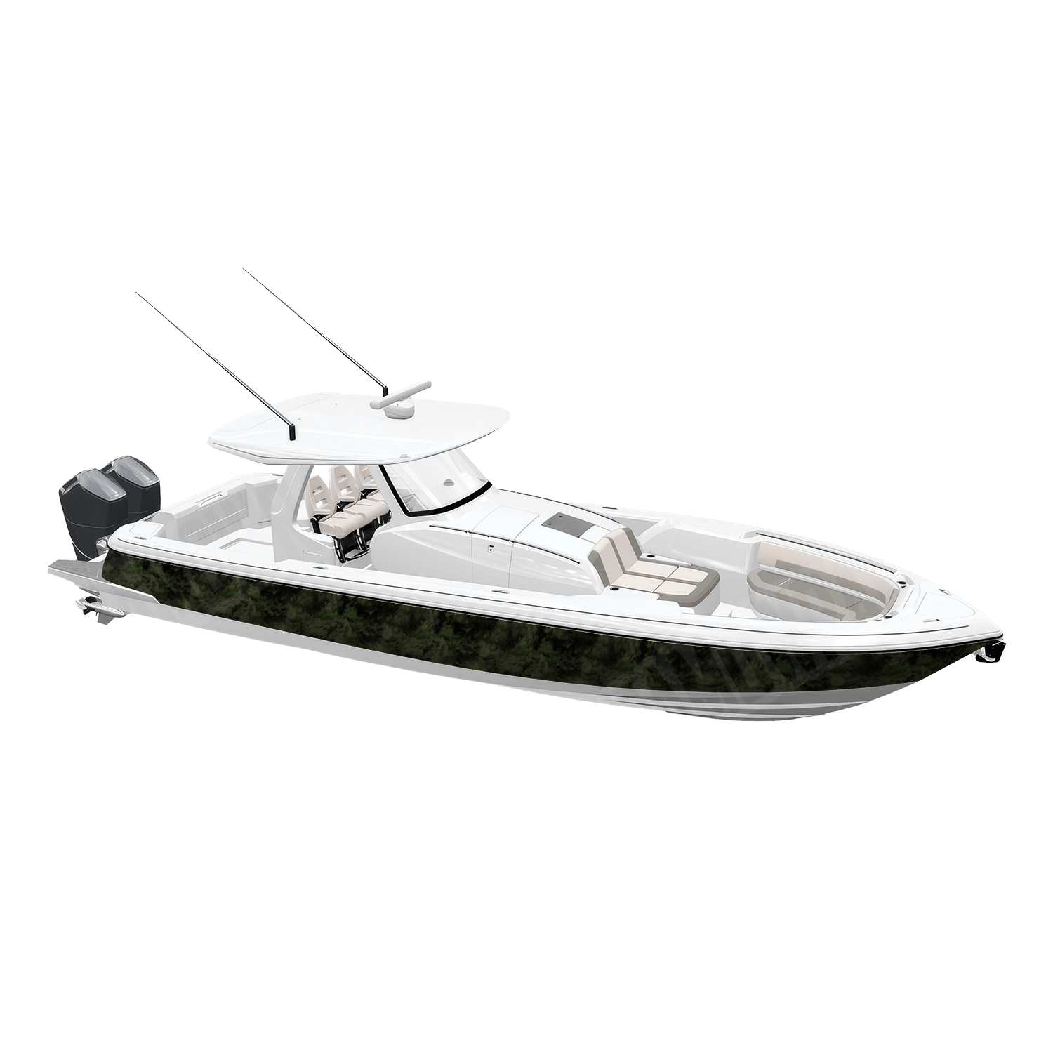 Substrate Spectre Camo Boat Vinyl Wrap