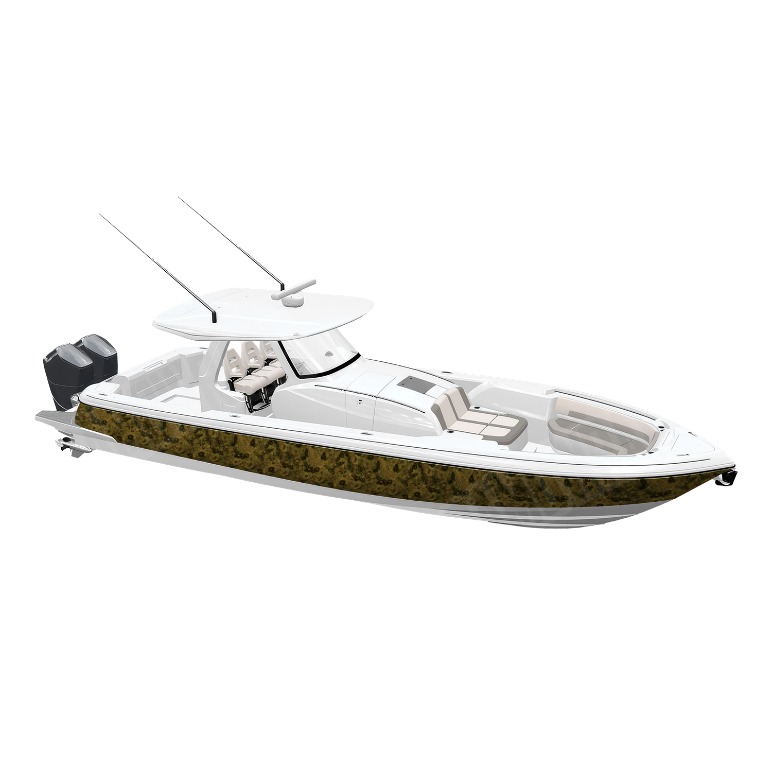 Toadaflage Goblin Camo Boat Vinyl Wrap